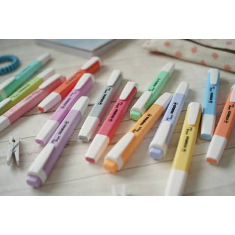 Evidenziatore Stabilo Swing® Cool Pastel 1-4 mm - rosa pesca 275/126-8